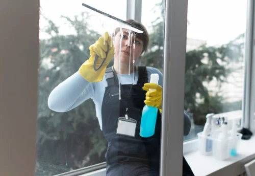 Nettoyage de vitres intérieures et extérieures à Carbay